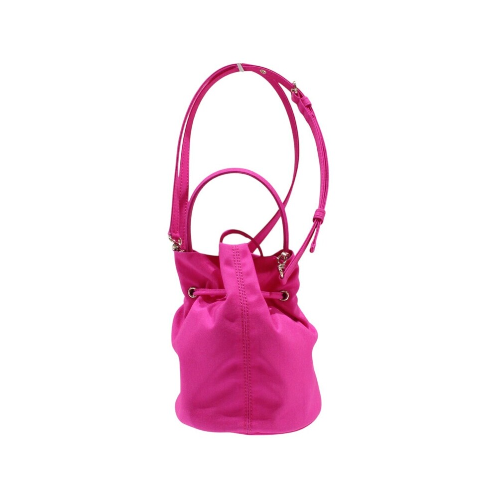 Balenciaga Wheel Handbag XS Pink Shoulder Bucket Drawstrong Drawstring Bag Strap